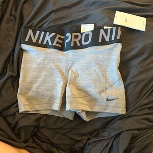 Nike Gray Athletic Shorts with Compression Fit